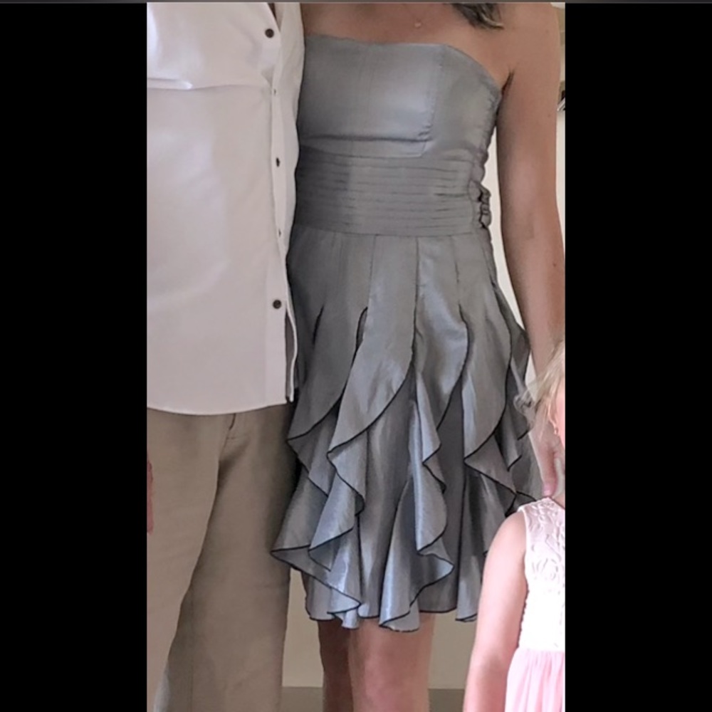 2/$40 Silver Dress - Picture 2 of 5